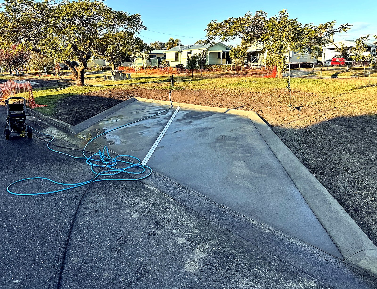 Concrete Driveway Crossover